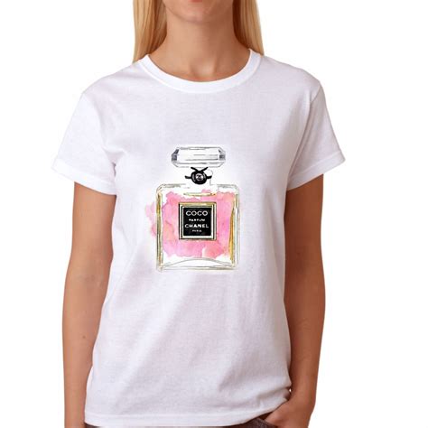 coco chanel t shirt perfume.